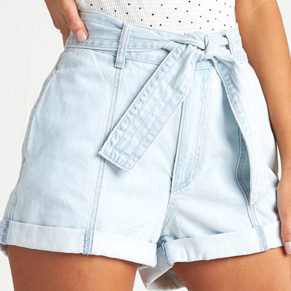 billabong paperbag shorts sz 25